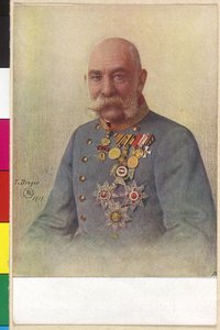 Emperor of Austria Franz Joseph I by Tom von Dreger