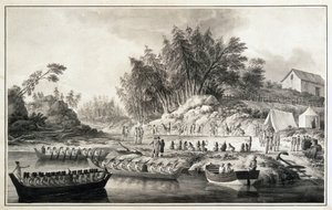 Alejandro Malaspina, Italian-Spanish Navigator and Explorer. Engraving by Tomas Suria