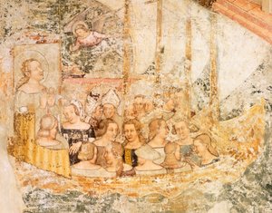 Sailing Towards Rome (Detail) by Tomaso da (late 15th century) Modena