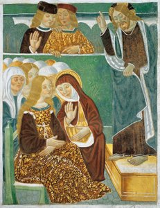 Jesus preaching to the women