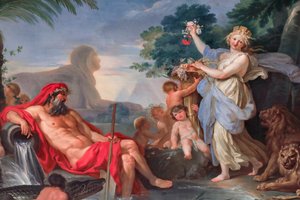 River Nile and Goddess Cybele 1779 - 1780