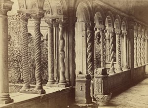 Cloister, San Paolo - Rome by Tommaso Cuccioni