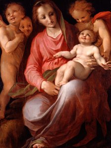 Madonna and Child with Infant St John