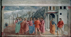 The Tribute Money by Tommaso Masaccio