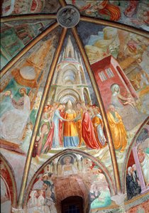 Life of the Virgin: The Marriage by Tommaso Masolino da Panicale