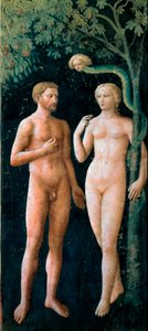 The Temptation of Adam and Eve by Tommaso Masolino da Panicale