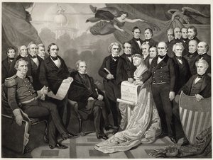 Union, 1852 by Tompkins Harrison after Matteson