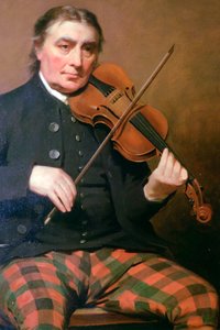 Portrait of Niel Gow, Blair Castle, Blair Atholl, Perthshire, Scotland by Tony Evans
