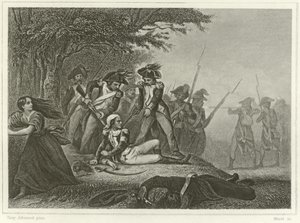 The Capture of Charette by Tony Johannot