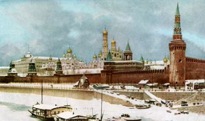 The Kremlin, Moscow, Russia, c1930s by Topical Press Agency