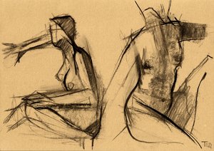 Abstract Female Nudes