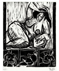 Bold Expressionist Figures by Tore Bahnson