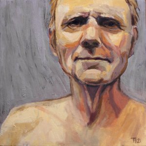 Pensive Man Portrait by Tore Bahnson