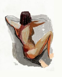 Relaxed Figure Study