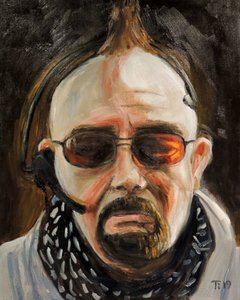 Serious Man Portrait by Tore Bahnson