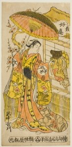 The Actor Takinaka Utagawa by Torii Kiyomasu II