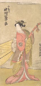 The Actor Nakamura Tomijuro in the Role of Koshizuka by Torii Kiyomitsu