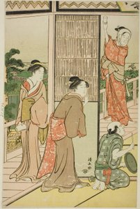 A Party in the Shinagawa Pleasure Quarters by Torii Kiyonaga