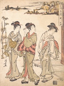 Ashinoyu Spring in Hakone, ca. 1779 by Torii Kiyonaga
