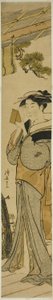 Geisha Applying Makeup by Torii Kiyonaga