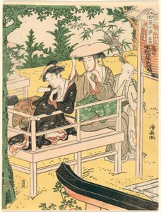 Takata (from the series "Ten Summer Scenes in Edo") by Torii Kiyonaga