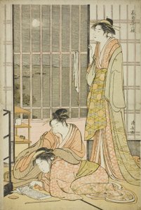 The Ninth Month, from the series Twelve Months in the South by Torii Kiyonaga