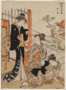 Three Women (from the series A Brief Collection of Japanese Beauties) by Torii Kiyonaga