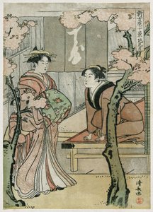 Yoshiwara by Torii Kiyonaga