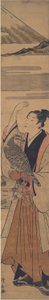 Young Falconer by Torii Kiyonaga