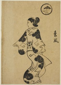 Matsukaze, from Album of Courtesans
