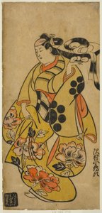 The Actor Sawamura Kodenji I by Torii Kiyonobu I