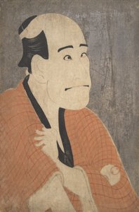 Arashi Ryuzo I as Ishibe Kinkichi in the Play Hana Ayame Bunroku Soga by Toshusai Sharaku