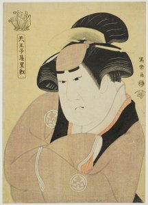 Tennojiya Riko (The actor Yamashita Kinsaku II as the maid Ebizo Okane of the Ouchiya [actually Iwate, wife of Sadato]) by Toshusai Sharaku