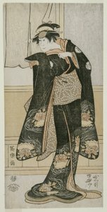 The Actor Iwai Hanshiro IV as Otoma, Daughter of Ohina from Inamuragasaki in Kamakura