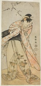 The Actor Segawa Kikunojo III as Shirabyoshi Hisakata of Miyako Kujo by Toshusai Sharaku