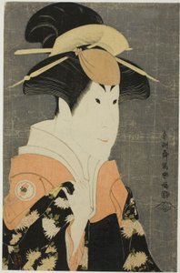 The Actor Segawa Tomisaburo II as Yadorigi, Wife of Ogishi Kurando by Toshusai Sharaku