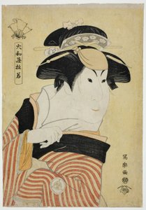 Yamatoya Tojaku (The Actor Iwai Hanshiro IV as Otoma, Daughter of Ohina from Inamuragasaki in Kamakura)
