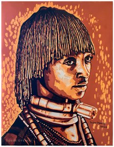 Regal African Portrait by Tosin Oyeniyi
