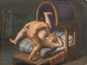 The Nymph Syrinx Pursued by Pan by Toussaint Gelton
