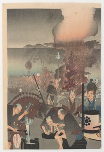 Chiyoda, 1897 by Toyohara Chikanobu