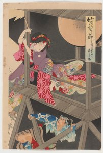 Take no hitofushi, Yaguchi by Toyohara Chikanobu