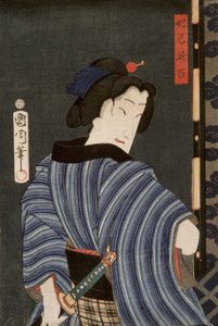 The Actor Ichimura Kakitsu IV as Dakki no Ohyaku by Toyohara Kunichika