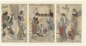 Fish Seller (series title) by Toyokuni (II) , Utagawa