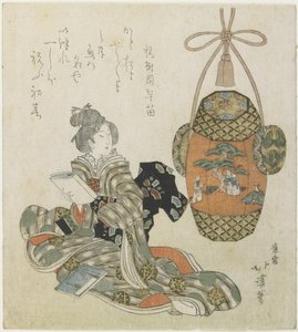 Woman Reading a Book, early 19th century
