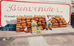 Welcome to the world of fruits, vegetables, and greens, 2016 by Trevor Burgess