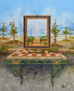 Tribute to JR, 2025 by Trevor Neal