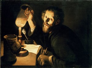 A Physician with a Urine Sample