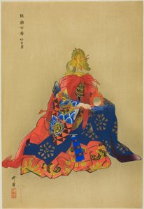 Chikubushima, from the series "One Hundred No Dramas" by Tsukioka Kogyo