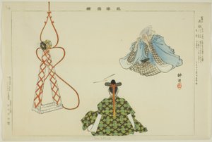 Sora Zutsumi, from the series "Pictures of No Performances" by Tsukioka Kogyo