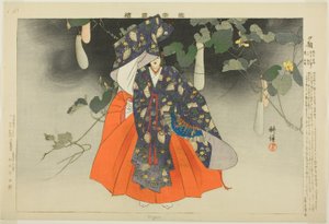 Yugao, from the series Pictures of No Performances